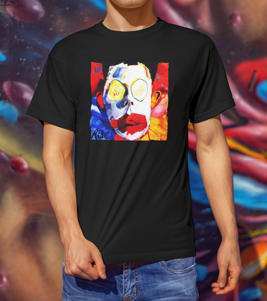 Ride Going Blank Again Album Cover Art Music Band T-Shirt