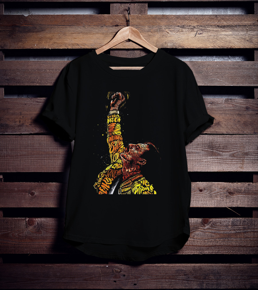 Haro FM Queen Music Legends Tribute Typography T-Shirt