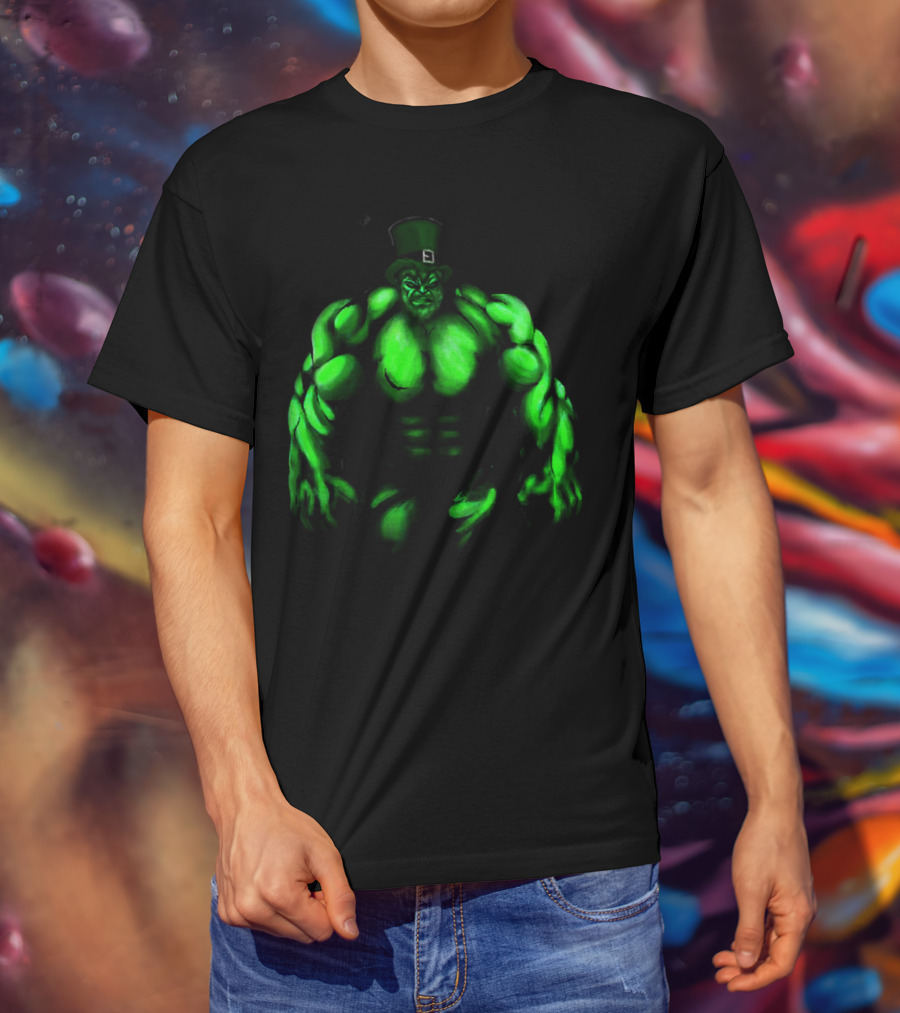 Hulk St Patrick's Day Green Leprechaun Hat T-Shirt