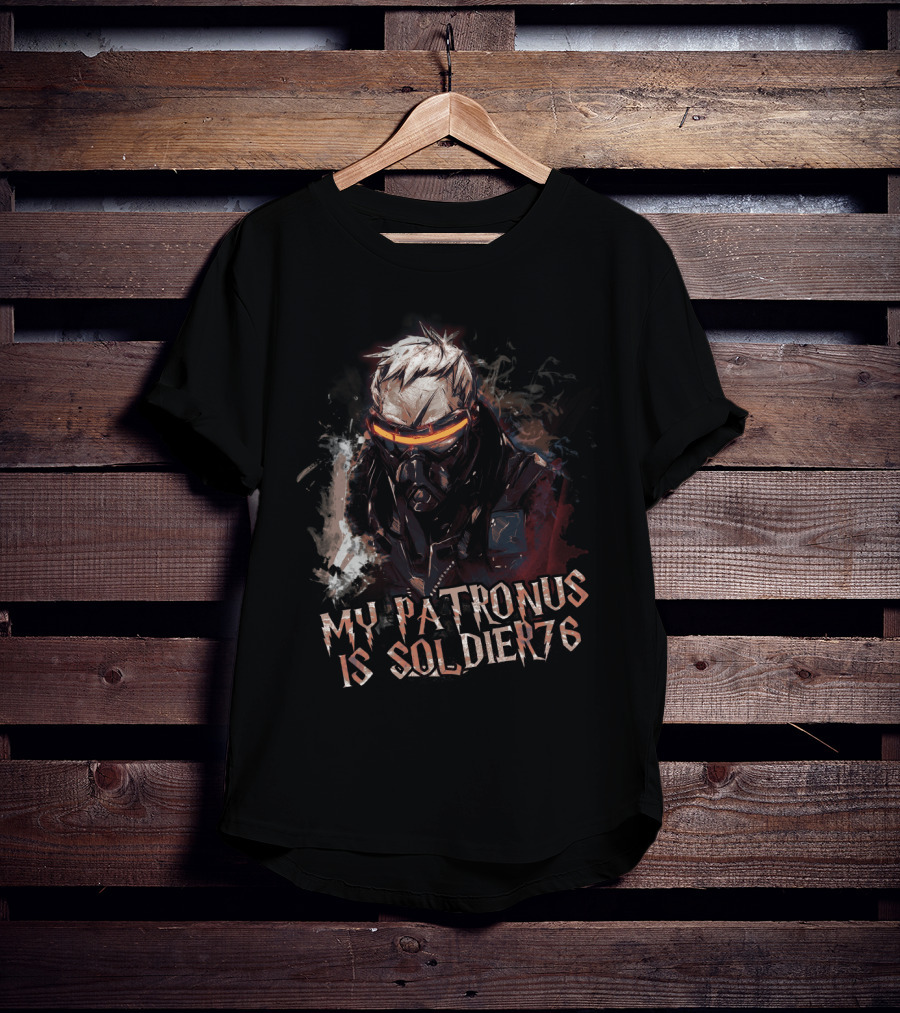 Game Overwatch Soldier76 My Patronus Is Soldier76 T-Shirt