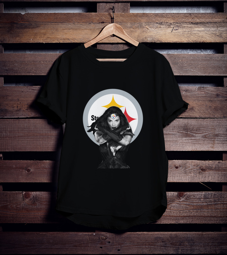 Pittsburgh Steelers Warrior Icon With Steelmark T-Shirt
