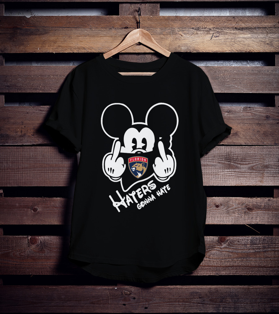 Florida Panthers Haters Gonna Hate Mickey T-Shirt