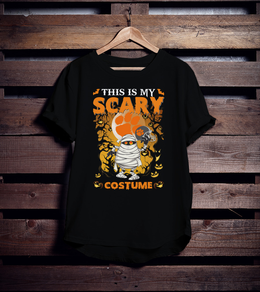 This Is My Scary Clemson Tigers Costume T-Shirt