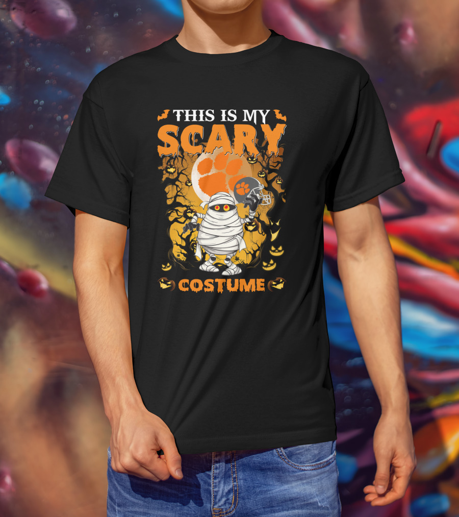 This Is My Scary Clemson Tigers Costume T-Shirt