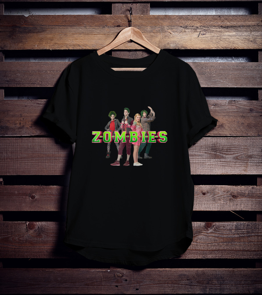Disney Zombies Film Characters Group T-Shirt