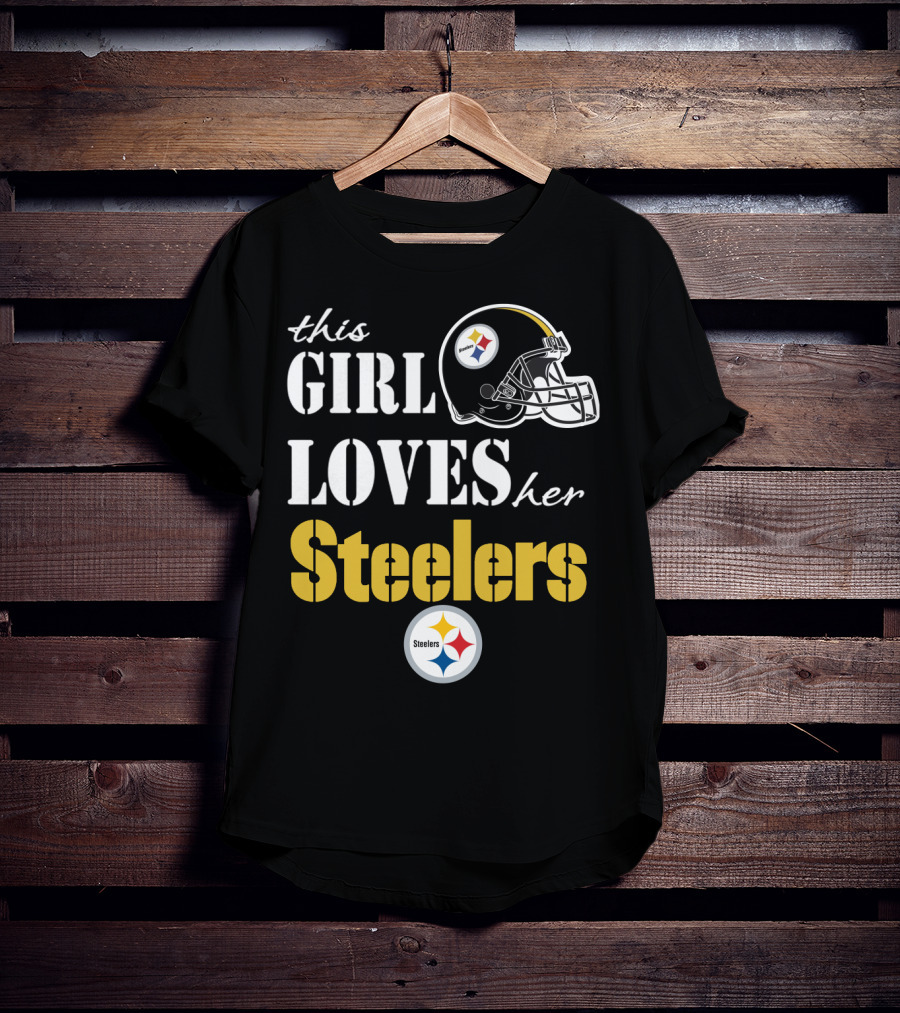 This Girl Loves Her Steelers T-Shirt