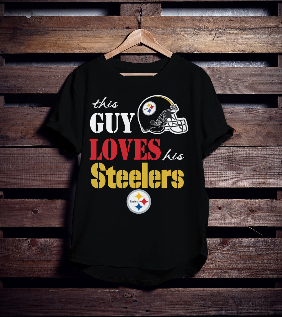 This Guy Loves His Steelers T-Shirt