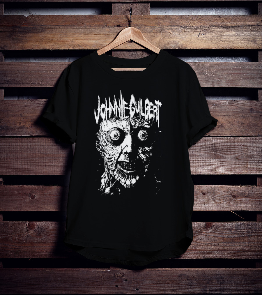 Johnnie Guilbert Haunted Soul Horror Face T-Shirt