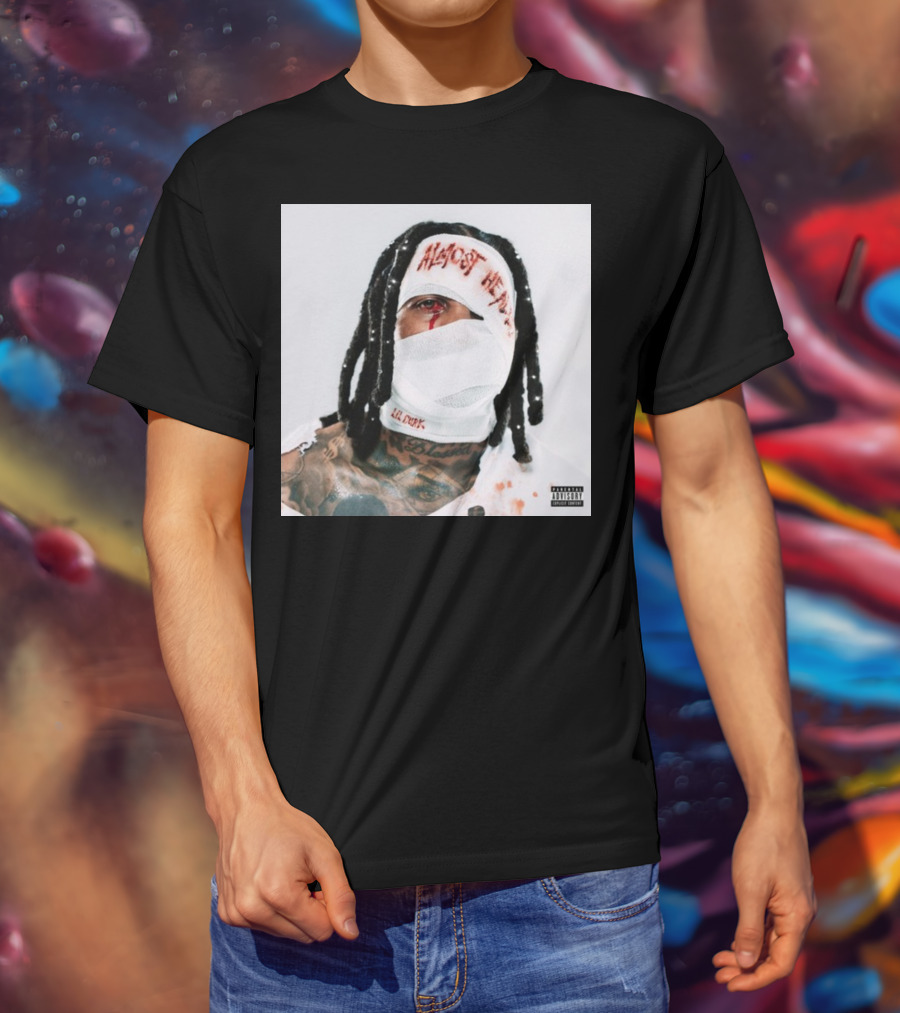 Lil Durk Almost Healed Bandaged Face Album T-Shirt