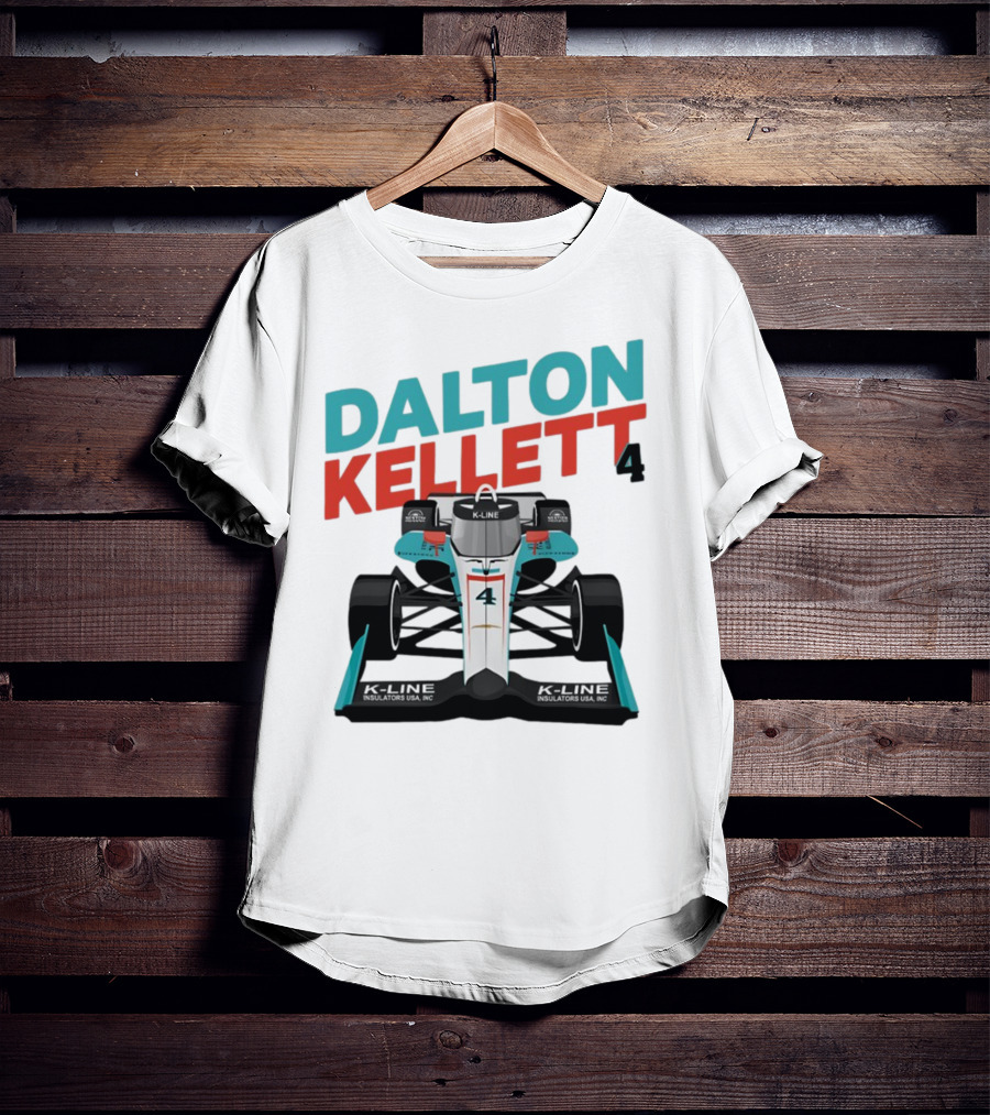DALTON KELLETT 4 K-LINE INSULATIONS USA INDYCAR T-Shirt