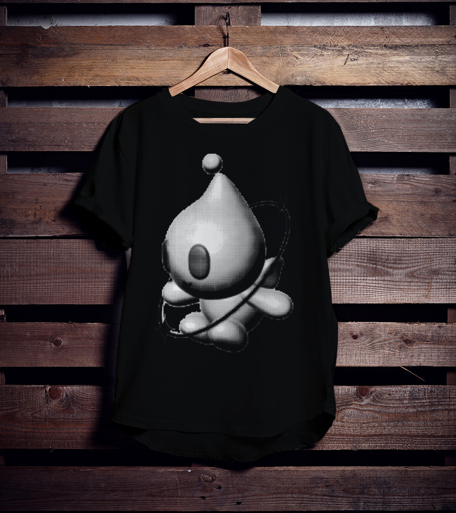 Y2k Friend Retro Digital Character With Orbiting Rings T-Shirt