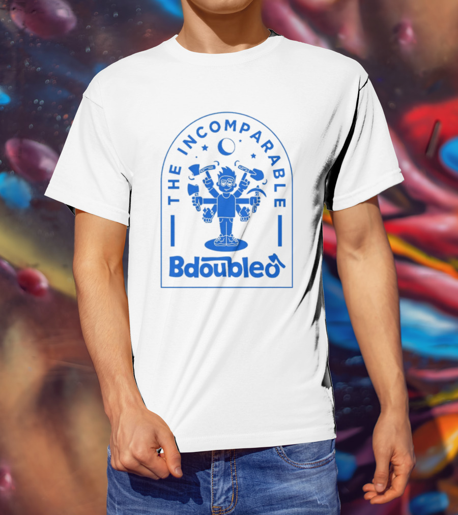 The Incomparable Bdoubleo Moon Stars Gaming T-Shirt