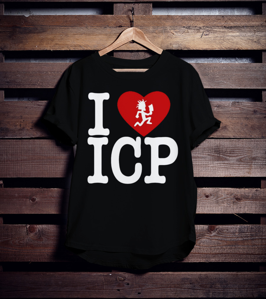 I Heart ICP Hatchetman Red Heart Iconic T-Shirt