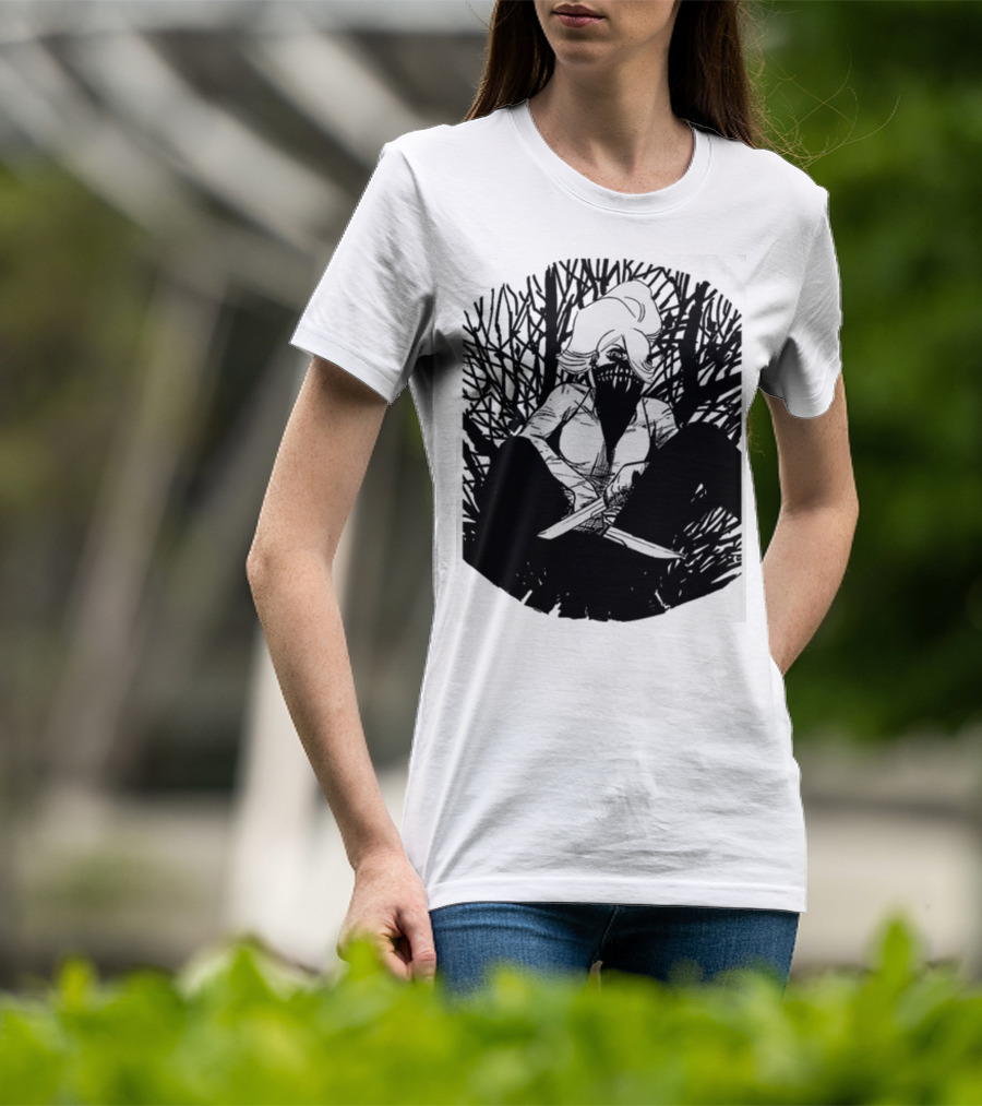 Something Is Killing The Woods Warrior T-Shirt