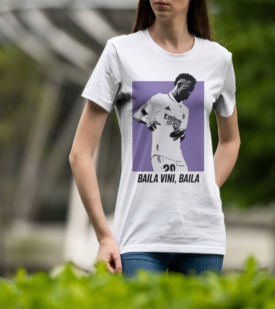 Club1863 Baila Vini Baila Real Madrid Football T-Shirt