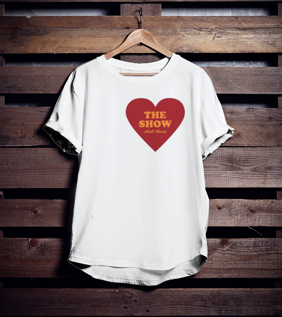 The Show Heart Niall Horan Hello Lovers Collaboration T-Shirt