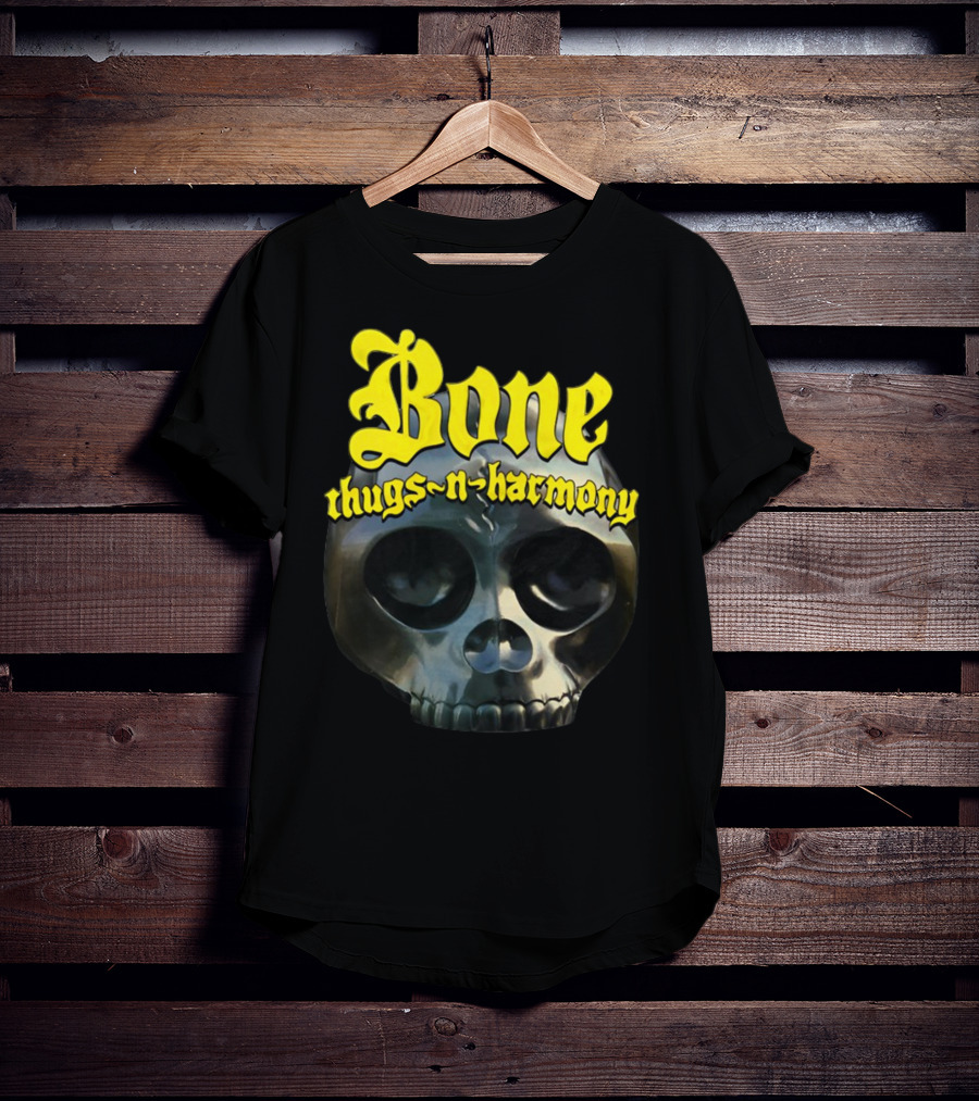 Bone Thugs-N-Harmony Skull Logo Thuggish Ruggish T-Shirt