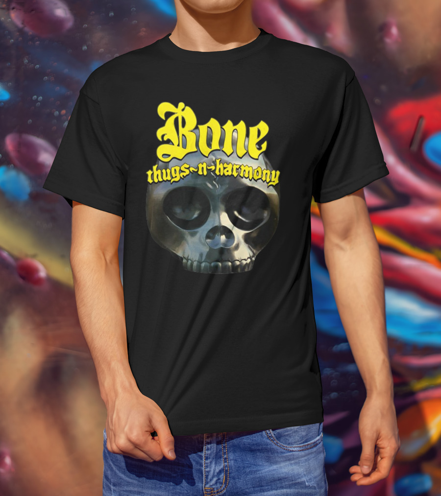 Bone Thugs-N-Harmony Skull Logo Thuggish Ruggish T-Shirt
