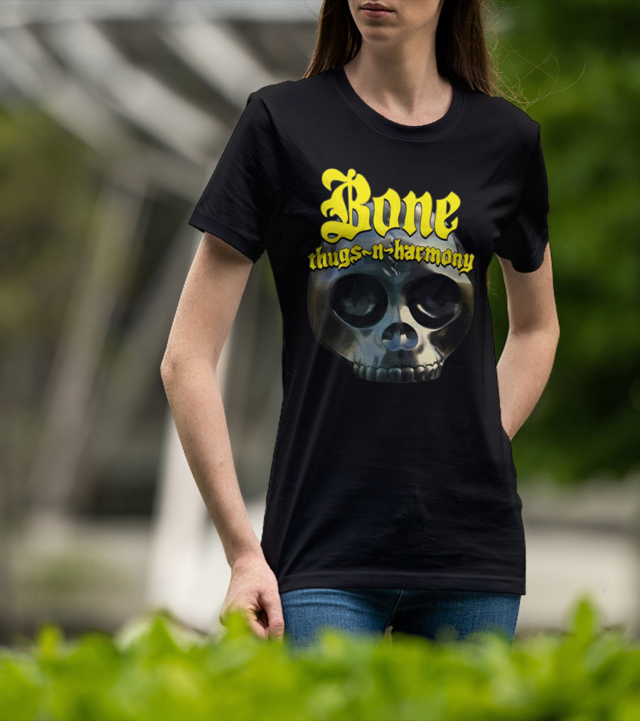 Bone Thugs-N-Harmony Skull Logo Thuggish Ruggish T-Shirt
