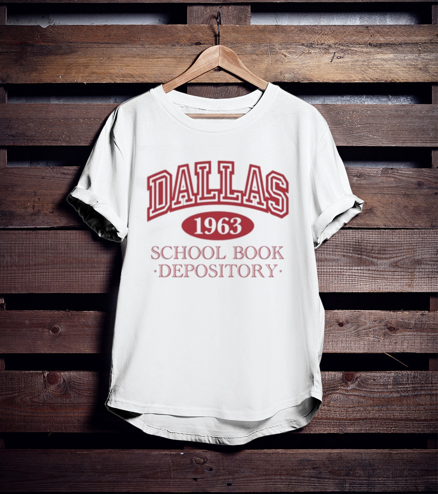 Dallas 1963 School Book Depository T-Shirt