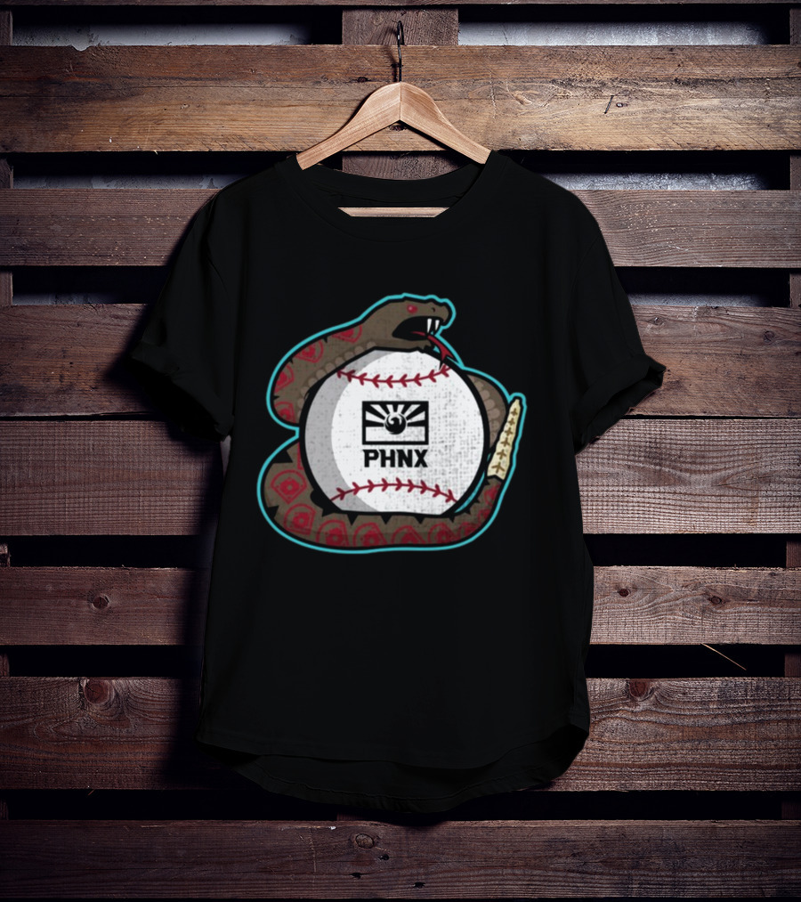 PHNX Baseball Rattlesnake Diamond Back T-Shirt