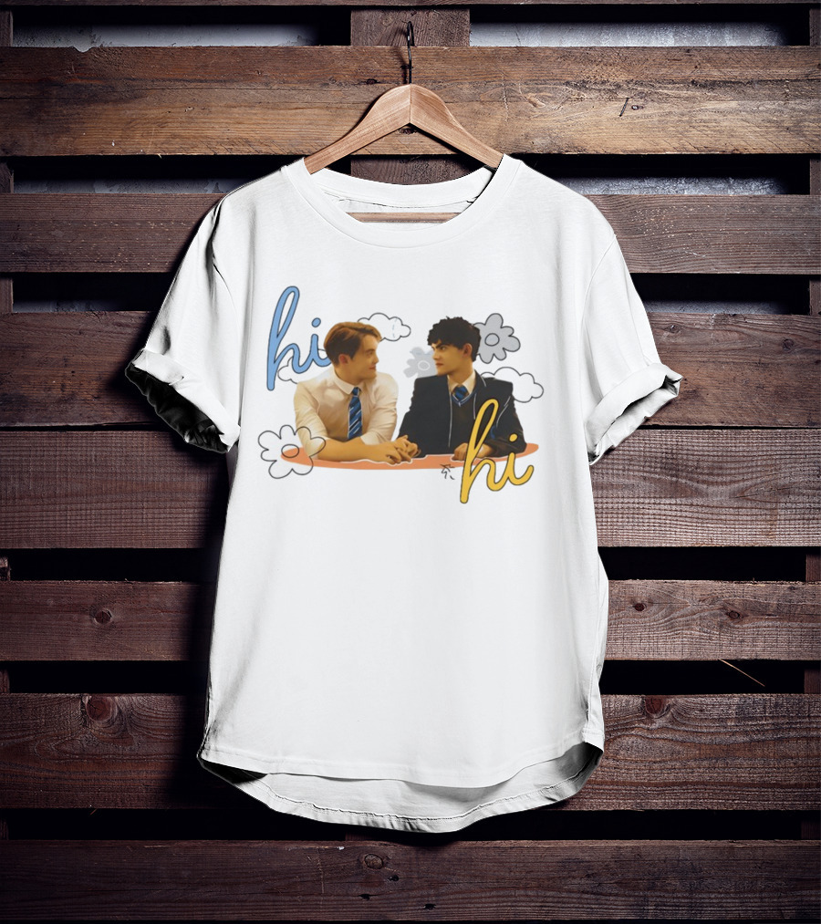Hi Hi Heartstopper Duo Boyfriend Nick And Charlie T-Shirt