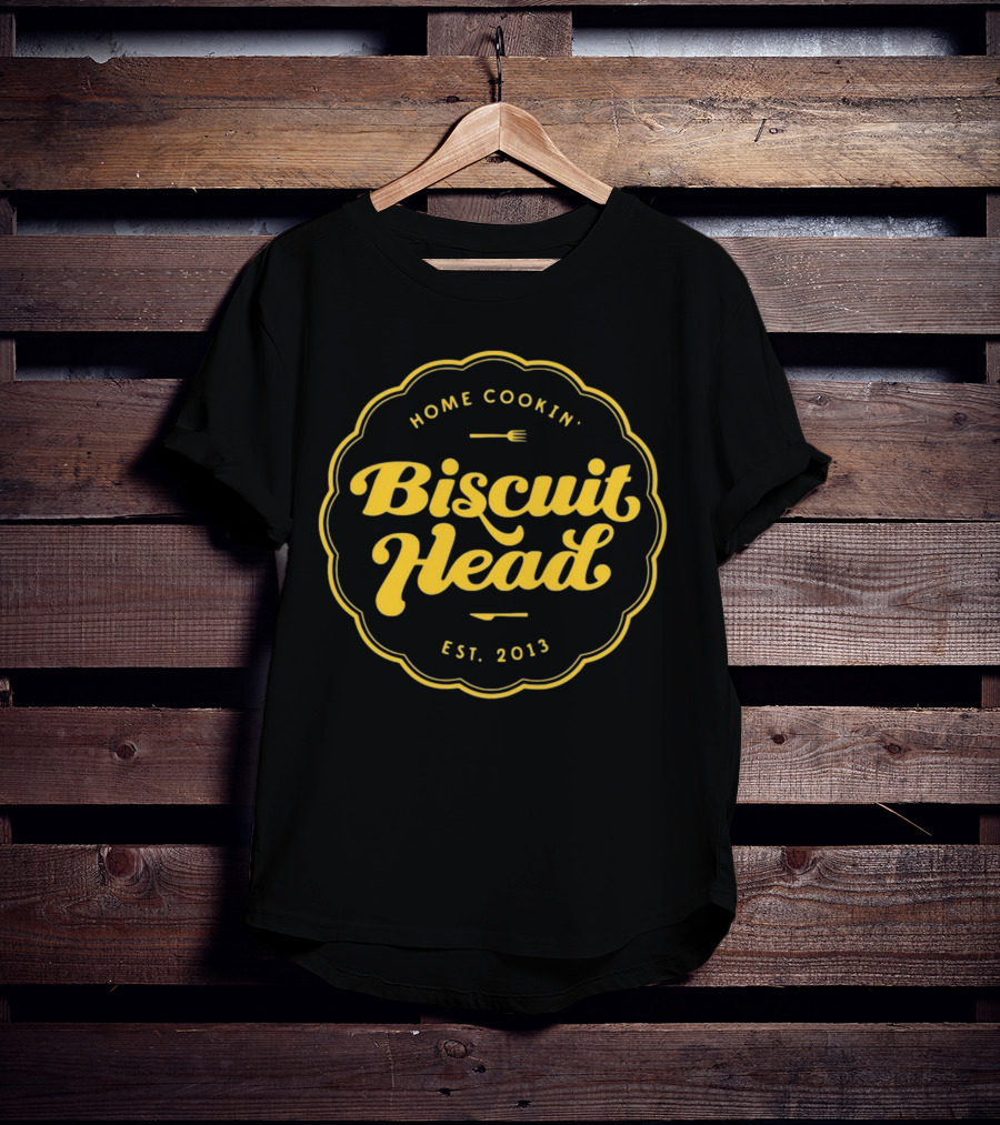 Home Cookin Biscuit Head Est 2013 Retro T-Shirt