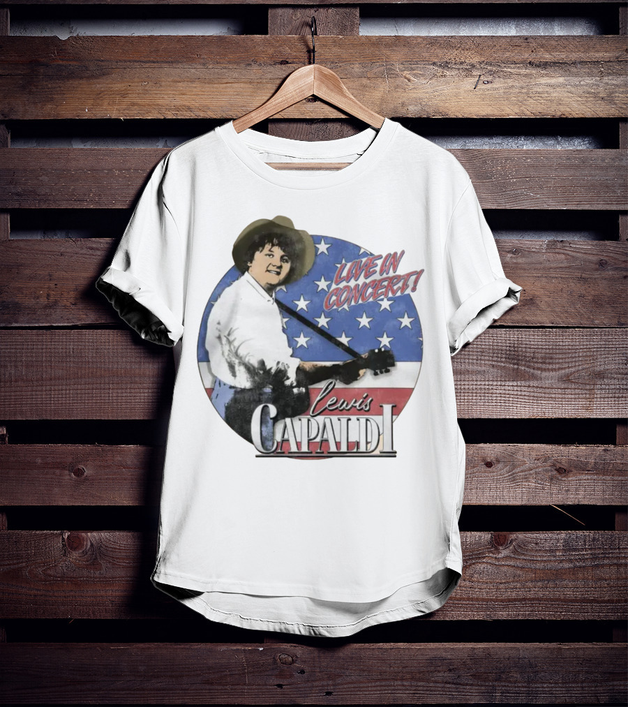 America's Sweetheart Returns Lewis Capaldi Live In Concert Tour T-Shirt