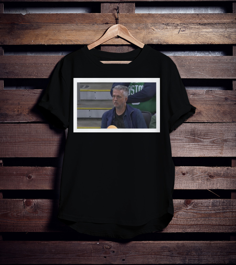 Boston Celtics Basketball Game Jeremy Tache Bill Simmons Sad Photo Meme T-Shirt