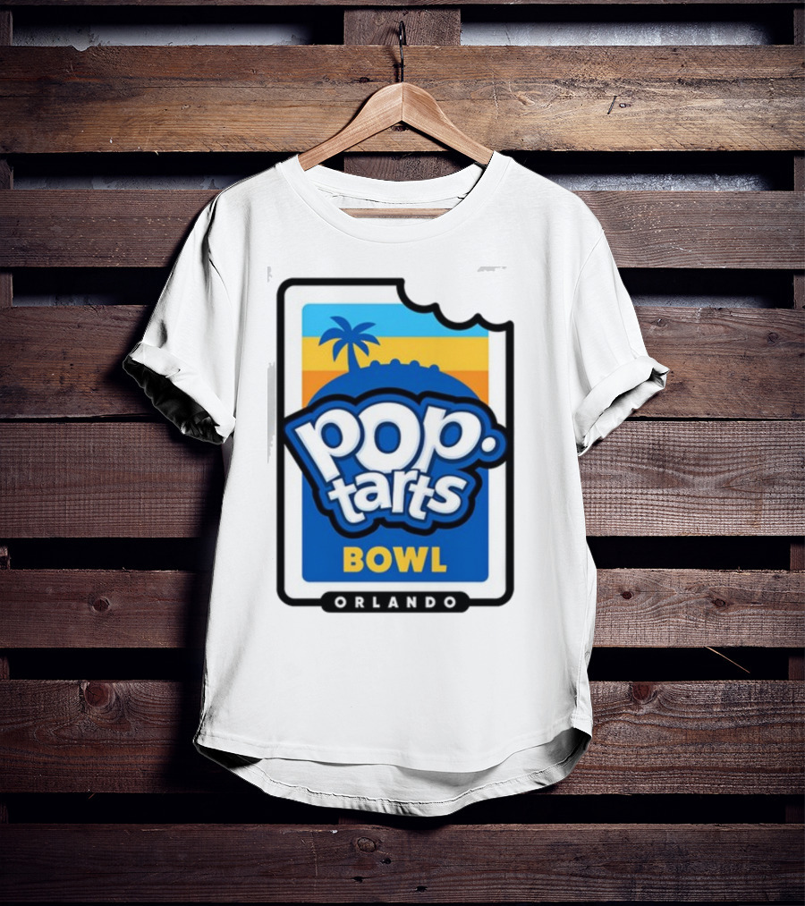 Pop Tarts Bowl Orlando Florida Palm Sunset T-Shirt