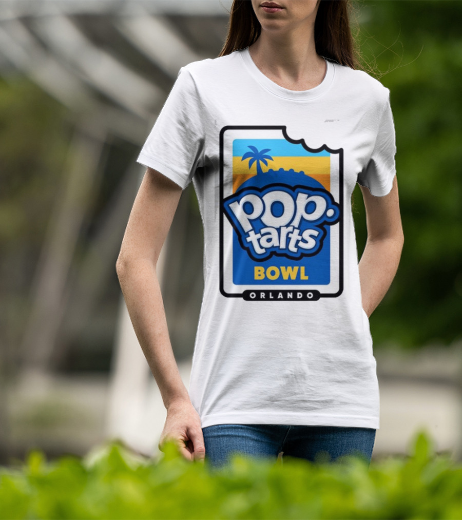 Pop Tarts Bowl Orlando Florida Palm Sunset T-Shirt