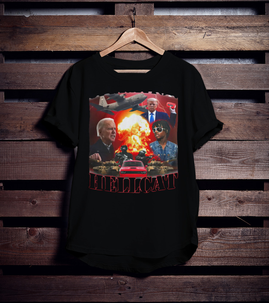 Operation Hellcat Chief Keef Explosive Imagery With Leaders And Military Elements T-Shirt