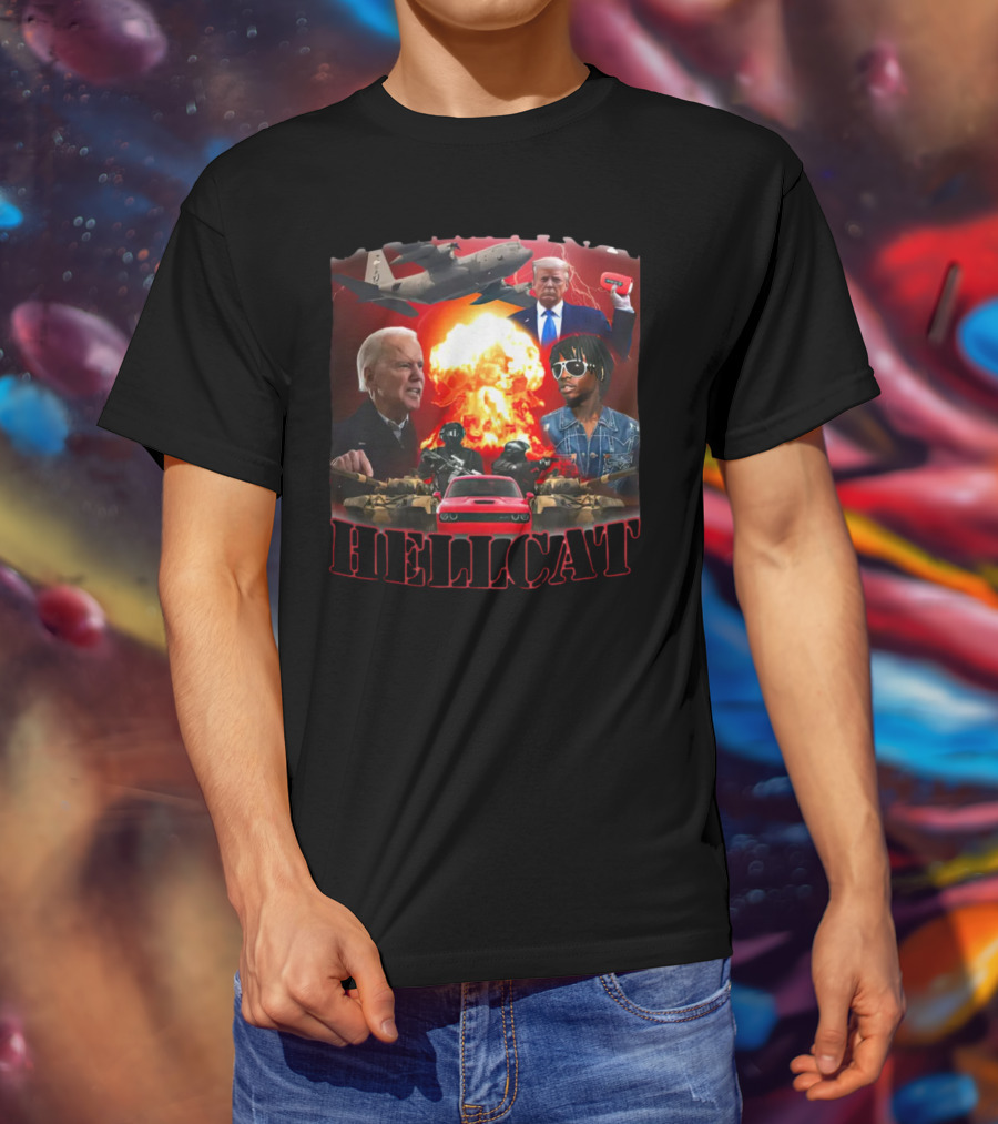 Operation Hellcat Chief Keef Explosive Imagery With Leaders And Military Elements T-Shirt