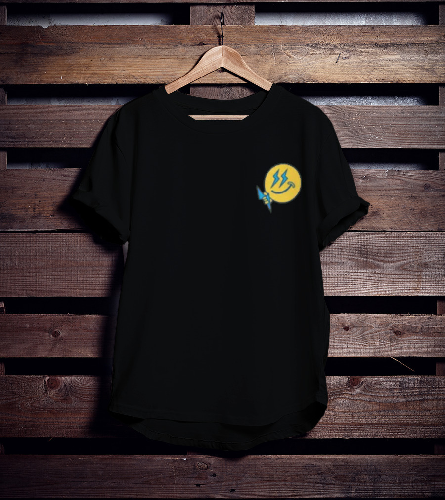 Ateez Thunder Lightning Bolt Smile T-Shirt