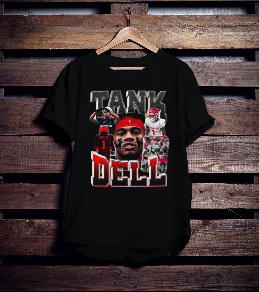 Bare Your Dreams With Tank Dell Football Action And Sports Spirit T-Shirt