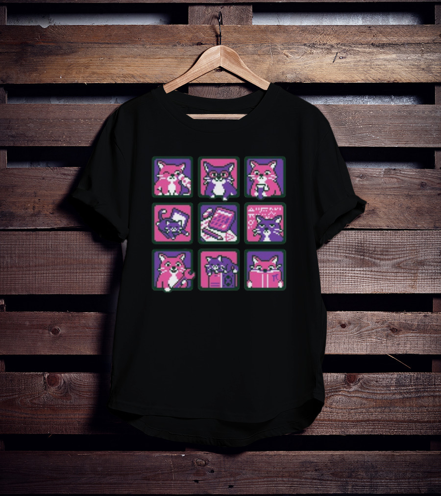 Cats In STEM With Science Jobs By Cats With Jobs T-Shirt