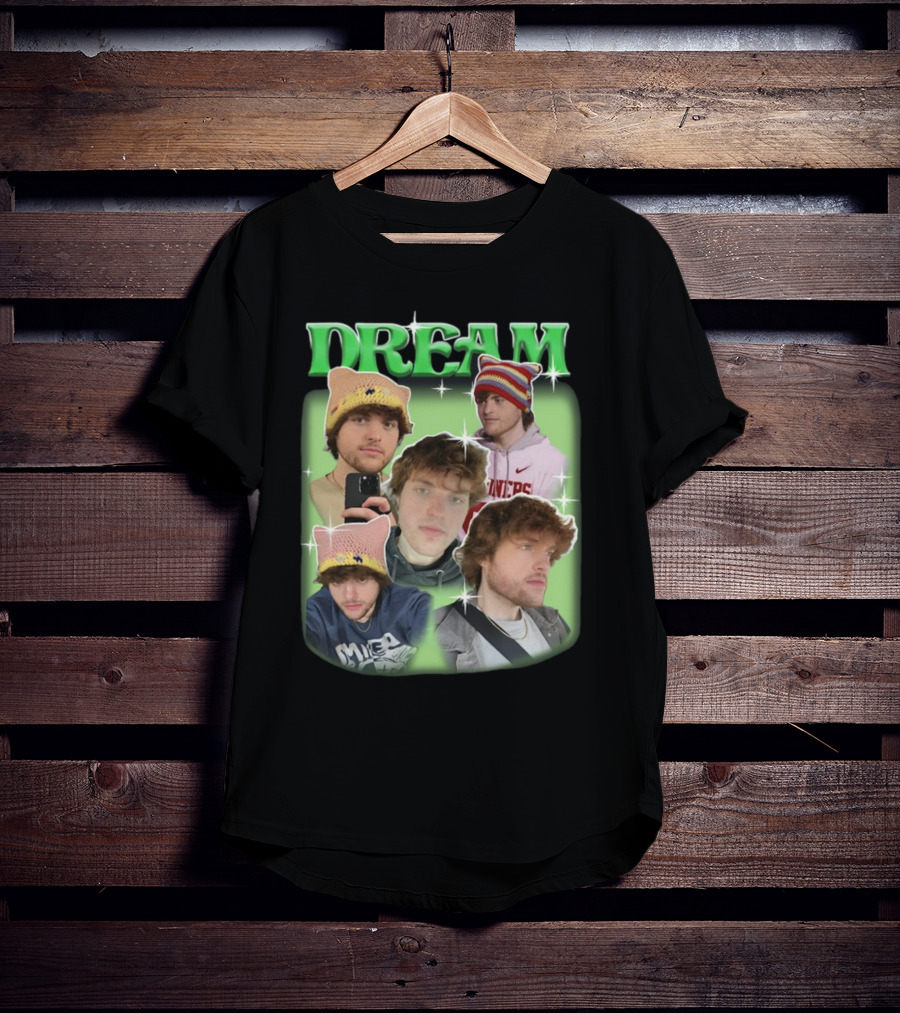 Dreamwastaken Devllishdrm Band Image Collage T-Shirt