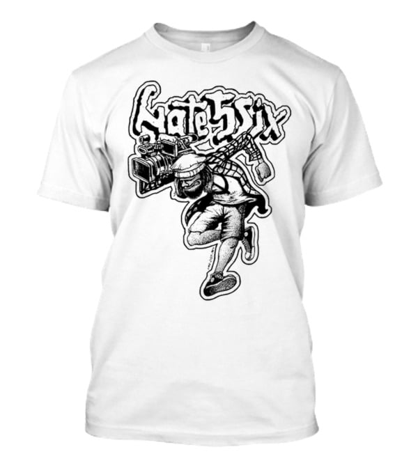Hate5six Graffiti Style Cameraman 2 Stepper T-Shirt