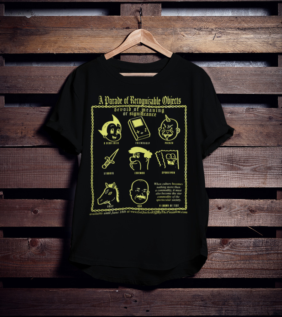 A Parade Of Recognizable Objects - A Dead Child Puzzle Sponger Friendship Eerdman Stranger Grief T-Shirt