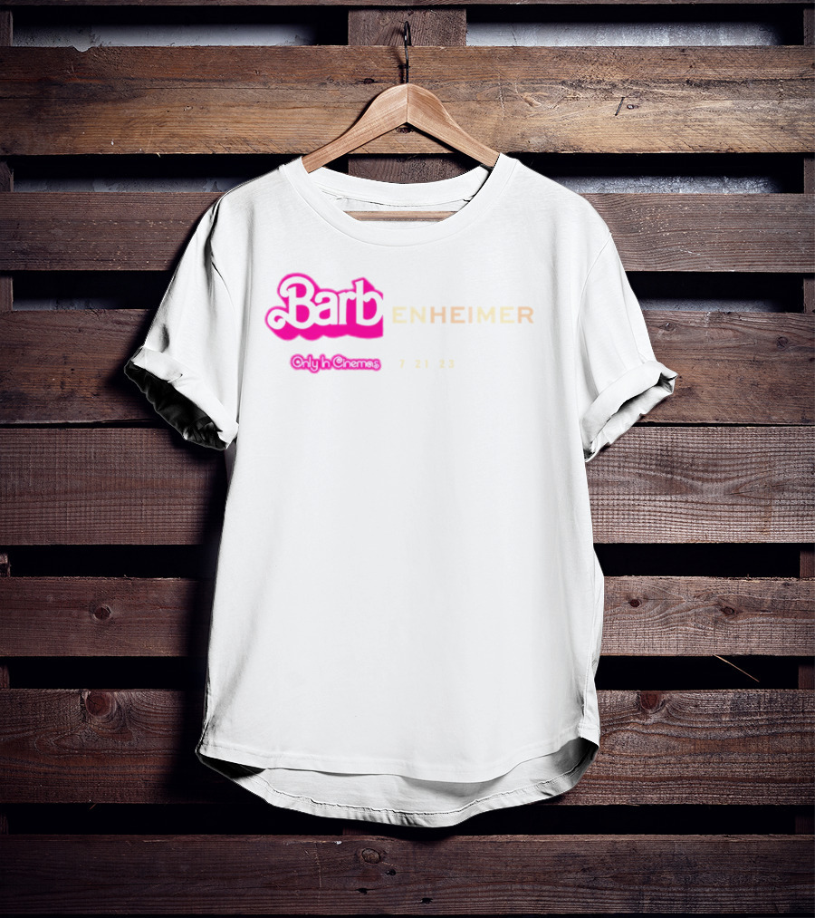 Barbenheimer Only In Cinemas 7 21 23 T-Shirt