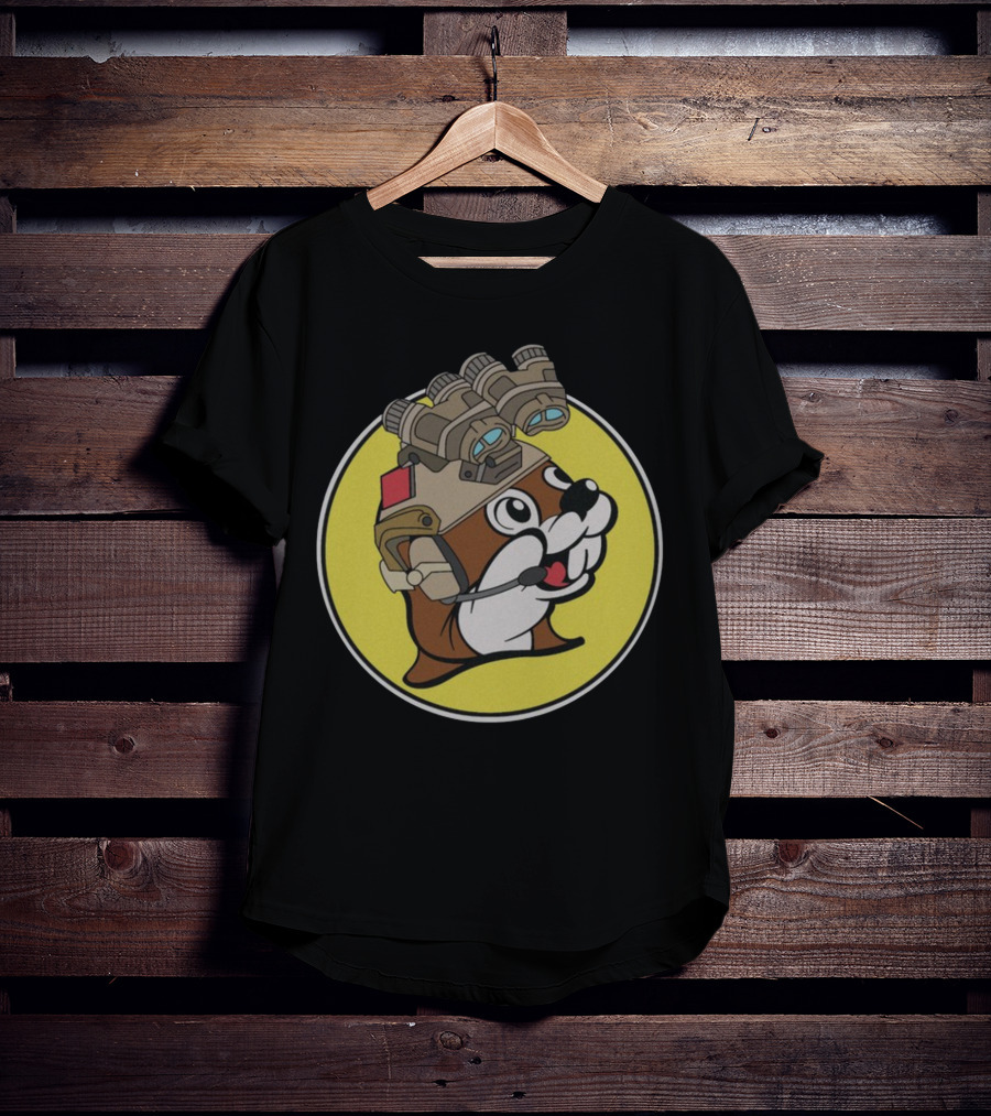 Fountainvalleypd Night Vision Beaver Tactical Headset T-Shirt