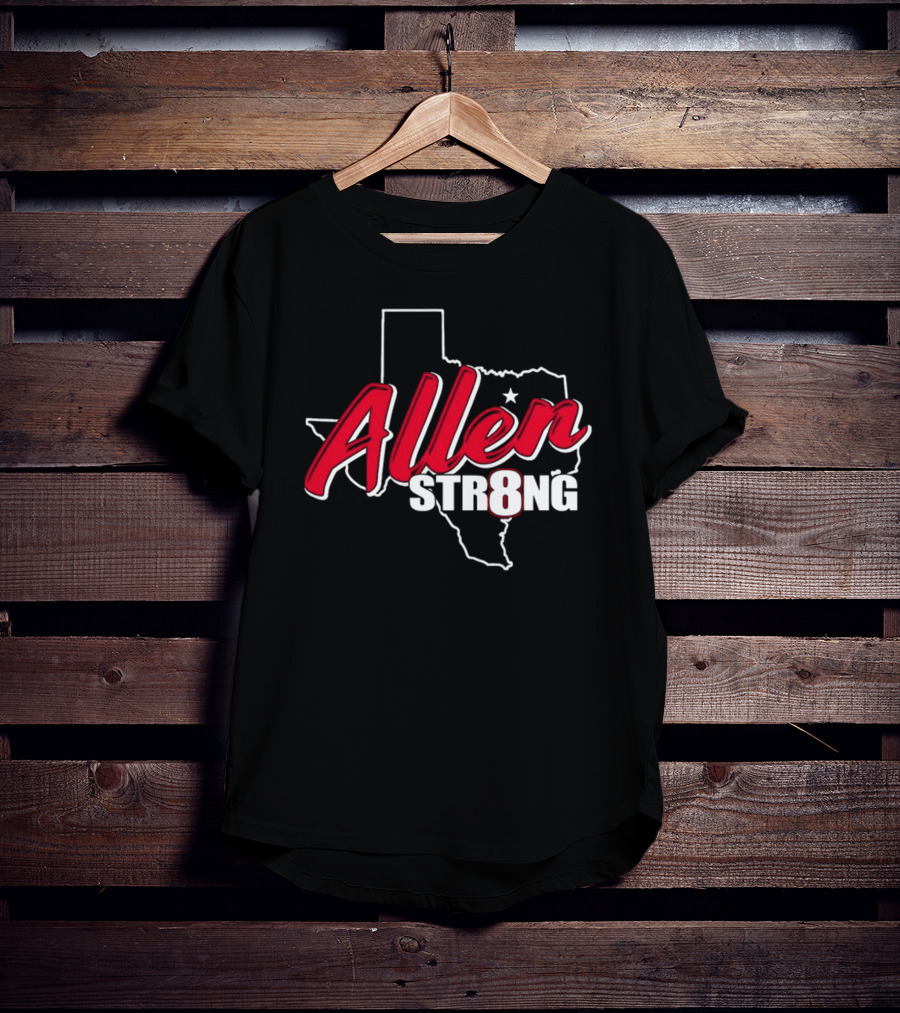 Allen STR8NG Texas Outline T-Shirt