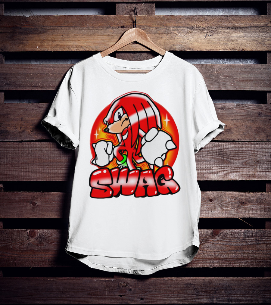 Mamono World Swaggles SWAG Red Character Power T-Shirt