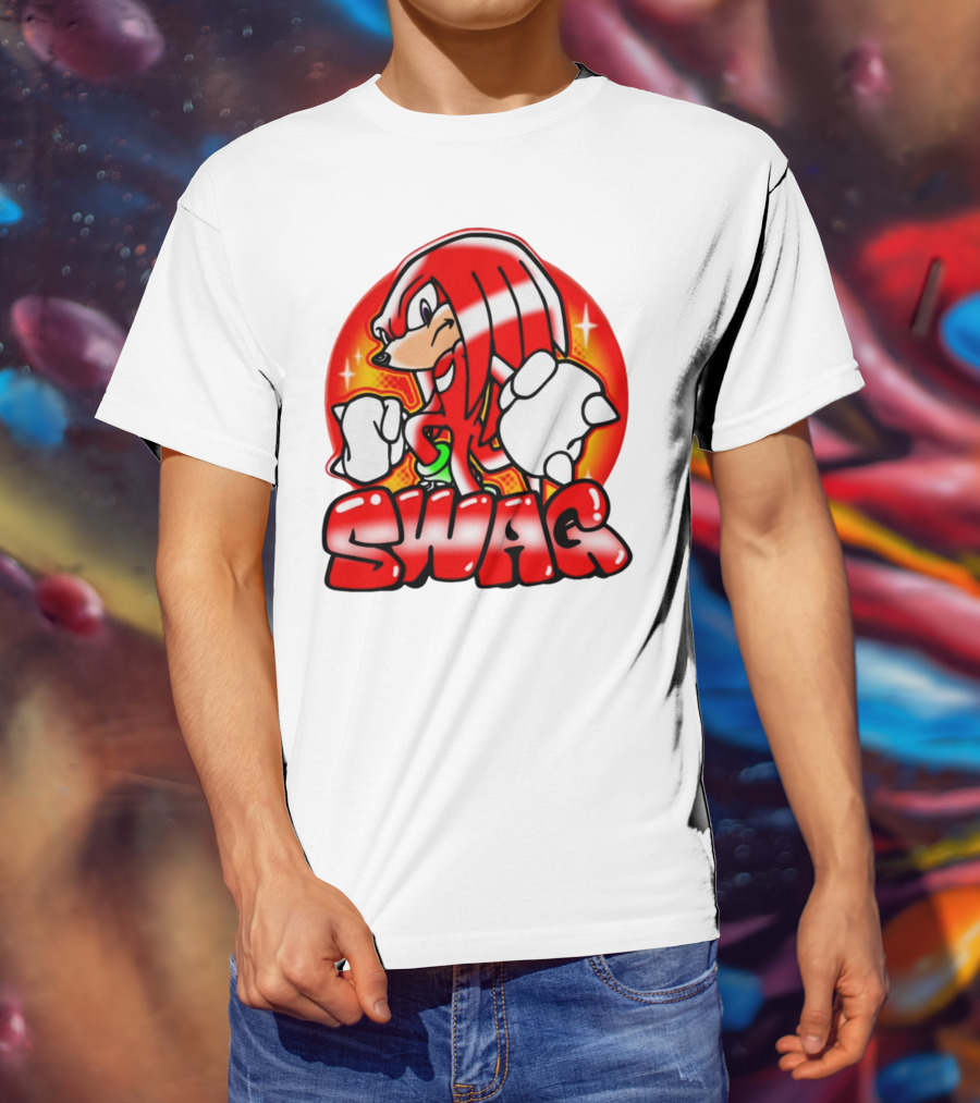 Mamono World Swaggles SWAG Red Character Power T-Shirt