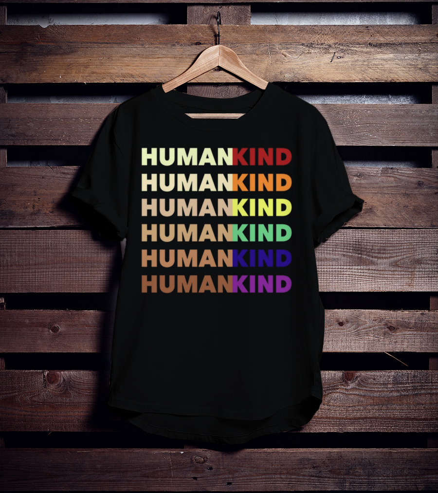 HUMANKIND Pride Rainbow Colors Diversity T-Shirt