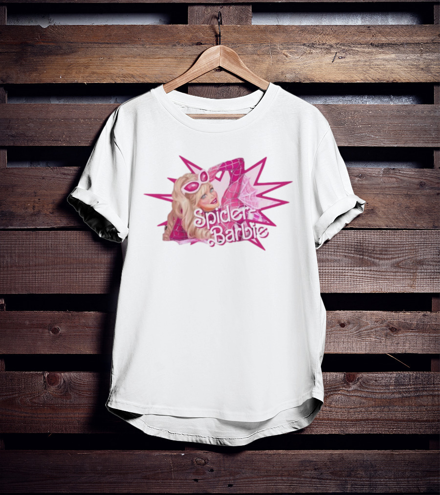 Spider Barbie Web-Slinging Glam Burst T-Shirt