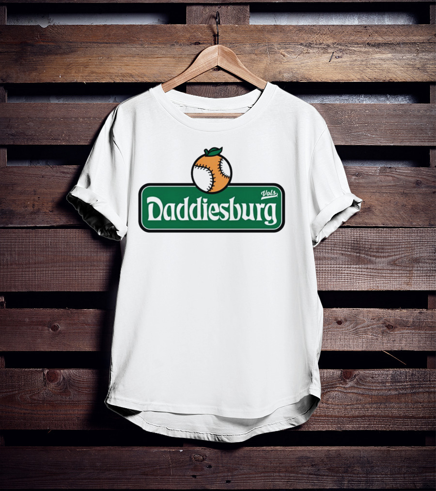 Daddiesburg Vols Baseball Orange T-Shirt