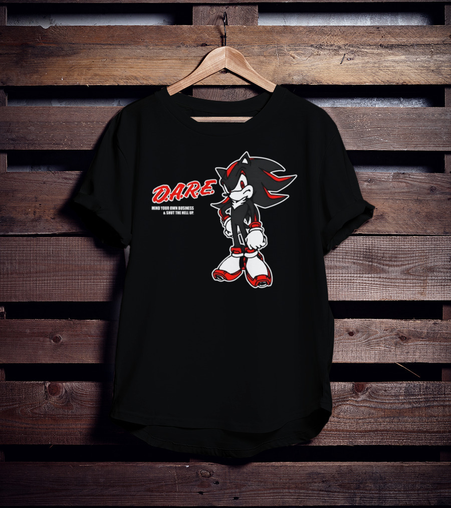D.A.R.E. Mamono Darehog Mind Your Own Business And Shut The Hell Up T-Shirt