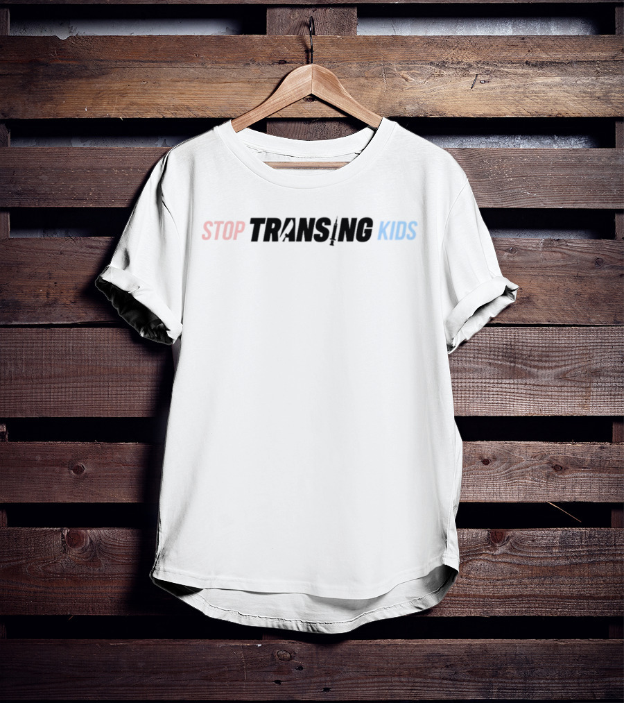 Gaysagainstgroomers Stop Transing Kids T-Shirt