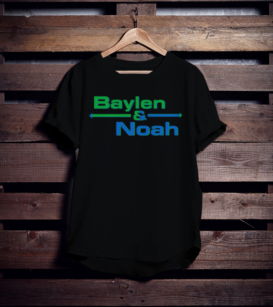 Baylenlevine Baylen And Noah Arrows Green Blue T-Shirt